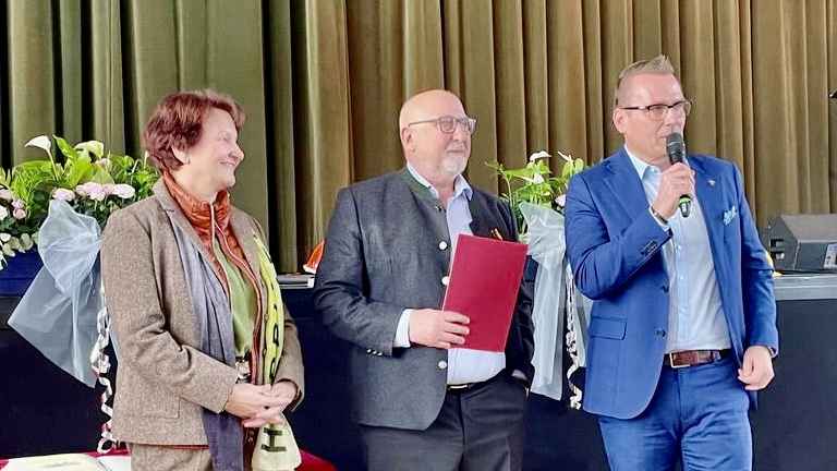 Auszeichnung von Eva Bärthel in Eisenberg/Pfalz