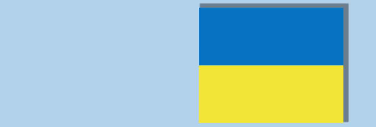 Flagge der Ukraine