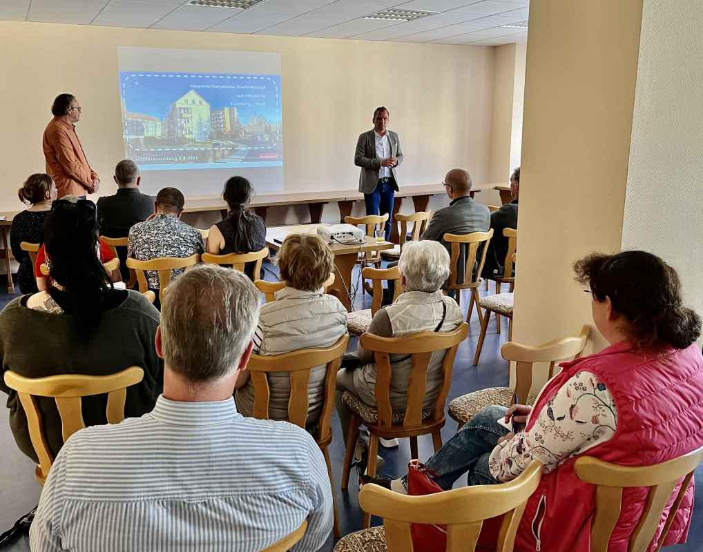 Bürgerbeteiligung zum energetischen Quartierskonzept in Eisenberg-West